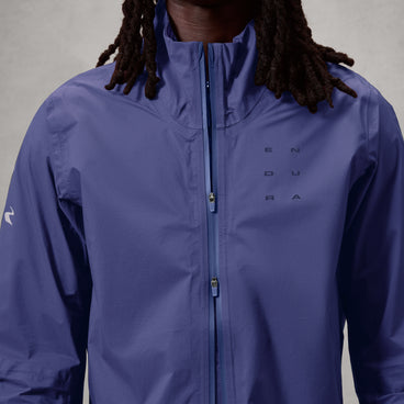 Men's AllTrack Race Cape - Indigo Rock