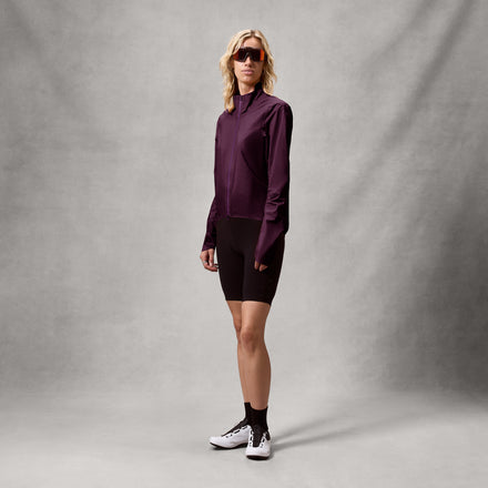 Women's AllTrack Race Cape - Black Cherry