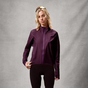 Women's AllTrack Race Cape - Black Cherry