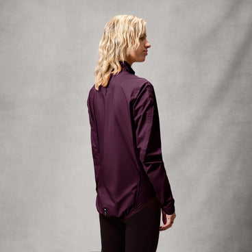 Women's AllTrack Race Cape - Black Cherry