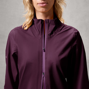 Women's AllTrack Race Cape - Black Cherry