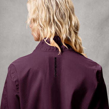 Women's AllTrack Race Cape - Black Cherry