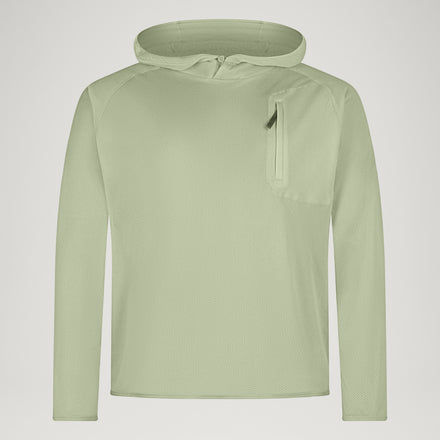 Men's SulTrac Breathable Hoodie - Tender Greens