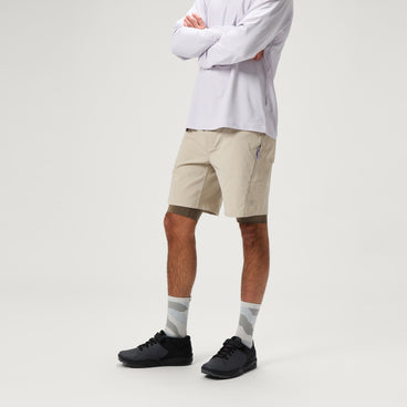 Men's SulTrac Adv 8in Shorts With Liner - Dove