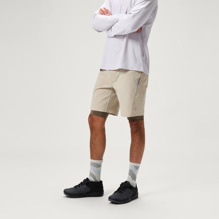 Men's SulTrac Adv 8in Shorts With Liner - Dove