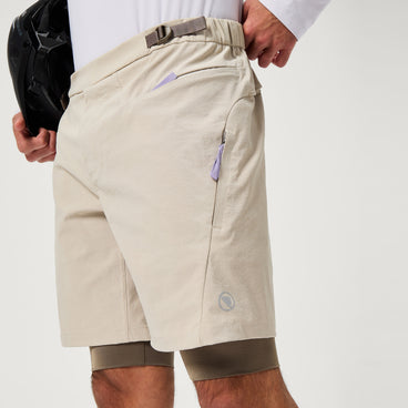 Men's SulTrac Adv 8in Shorts With Liner - Dove