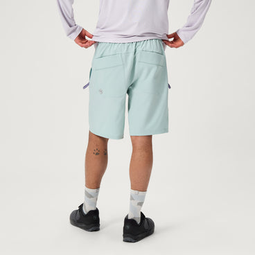 Men's SulTrac Pull-On 10" Shorts - Cloud Blue