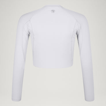 Women's SulTrac L/S Crop Tee - Lavender Blue