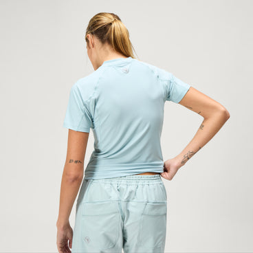 Women's SulTrac S/S Tee - Cloud Blue