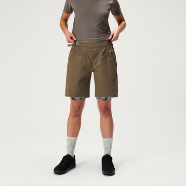 Women's SulTrac Adv 8" Shorts With Liner - Bungee Cord
