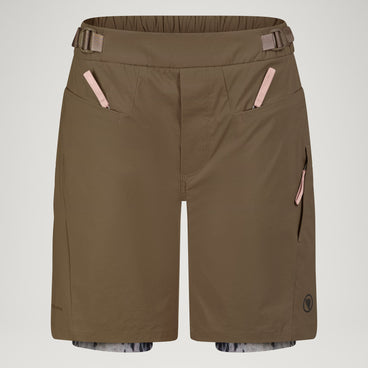 Women's SulTrac Adv 8in Shorts With Liner - Bungee Cord