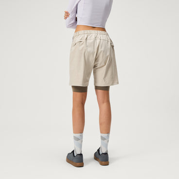 Women's SulTrac Adv 8" Shorts With Liner - Dove