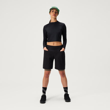 Women's SulTrac Adv 8" Shorts With Liner - Moonless Night