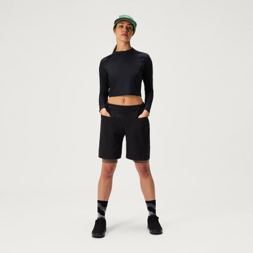 Women's SulTrac Adv 8in Shorts With Liner - Moonless Night