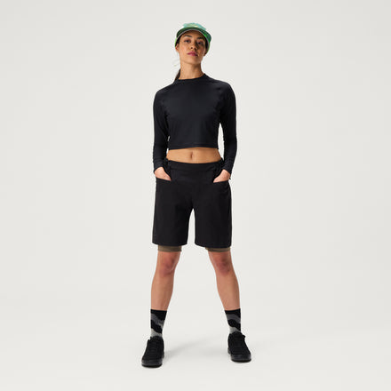 Women's SulTrac Adv 8in Shorts With Liner - Moonless Night