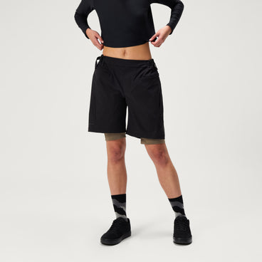 Women's SulTrac Adv 8" Shorts With Liner - Moonless Night