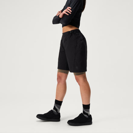 Women's SulTrac Adv 8" Shorts With Liner - Moonless Night