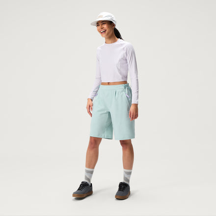 Women's SulTrac Pull-On 10" Shorts - Cloud Blue