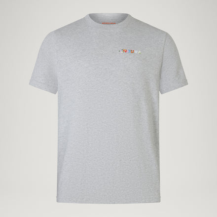Unisex Ltd Wildflowers Graphic Tee - Grey