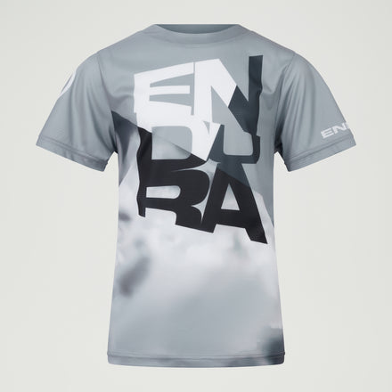 Kids SingleTrack Core Tee - Dreich Grey