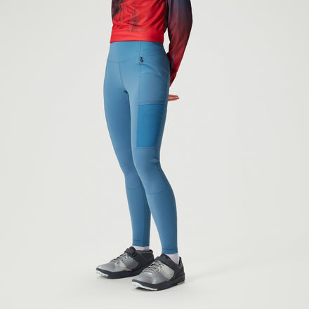 Women's SingleTrack Leggings - Blue Steel